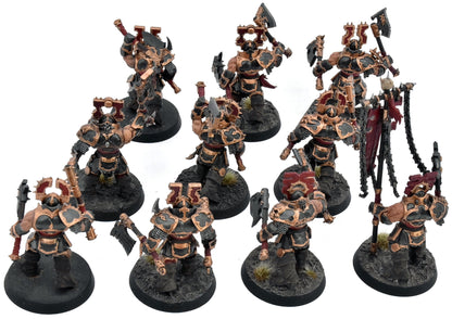 BLADES OF KHORNE 10 Blood Warriors #2 Warhammer Sigmar WELL PAINTED