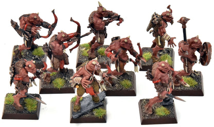BEASTMEN 9 Ungors With Bows #4 PRO PAINTED Fantasy