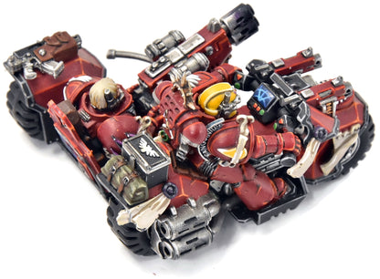 BLOOD ANGELS Attack bike #9 WELL PAINTED Warhammer 40K