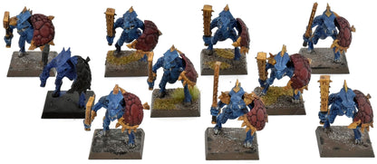 LIZARDMEN 10 Saurus Warriors #1 Warhammer Fantasy