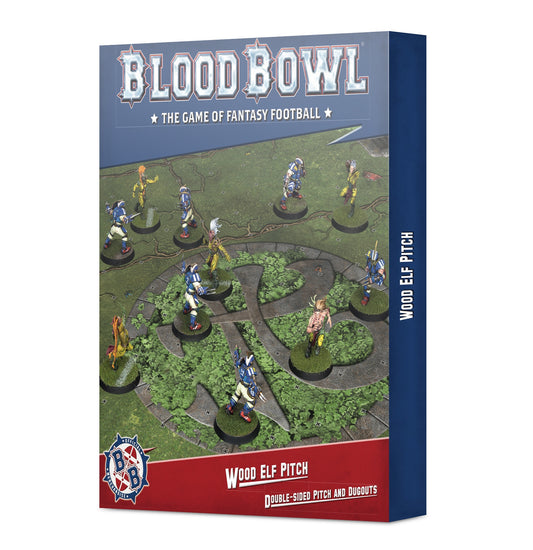 Blood Bowl - Wood Elf Pitch & Dugouts