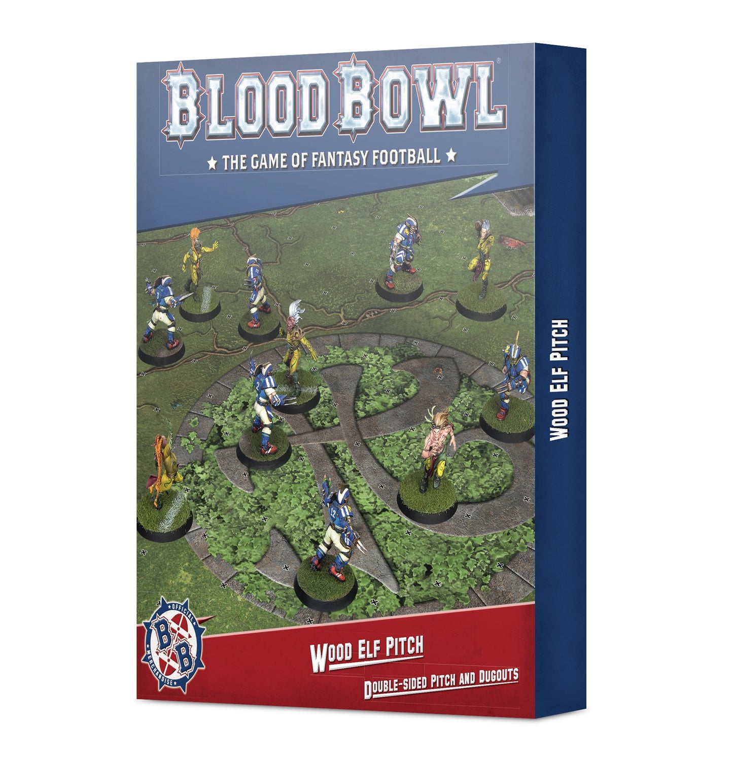 Blood Bowl - Wood Elf Pitch & Dugouts