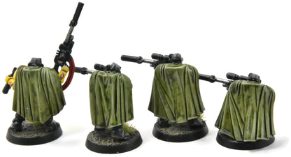 SPACE MARINES 4 Scouts with Snipers #1 WELL PAINTED 40K Imperial Fists