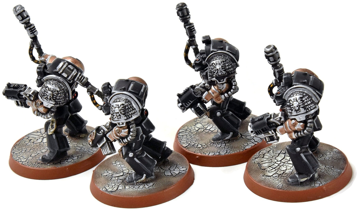 SPACE MARINES 4 Terminators #2 PRO PAINTED Warhammer 40K Terminator Squad