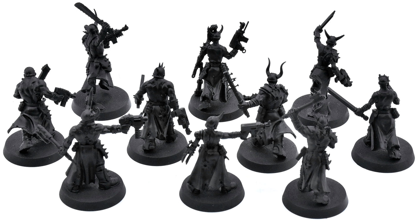 CHAOS SPACE MARINES 10 Chaos Cultists #1 Warhammer 40K