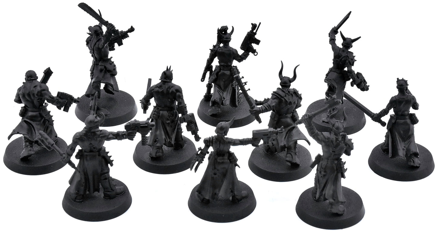CHAOS SPACE MARINES 10 Chaos Cultists #1 Warhammer 40K