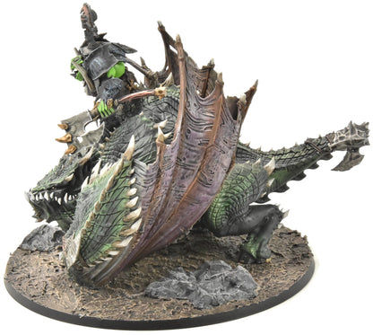 ORRUK WARCLANS Megaboss on Maw-Krusha #1 WELL PAINTED Sigmar 7805