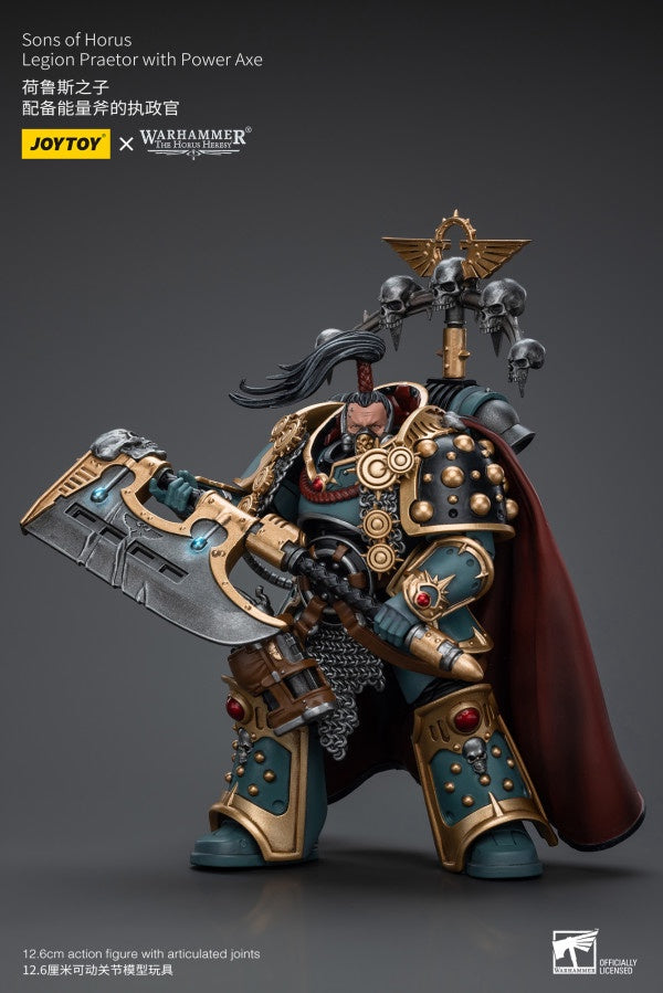 Legion Praetor with Power Axe Sons of Horus Joy Toy