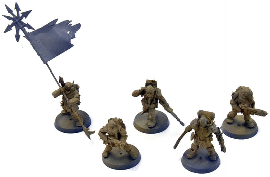 CHAOS SPACE MARINES 5 Renegade Militia Command #2 Warhammer 40K