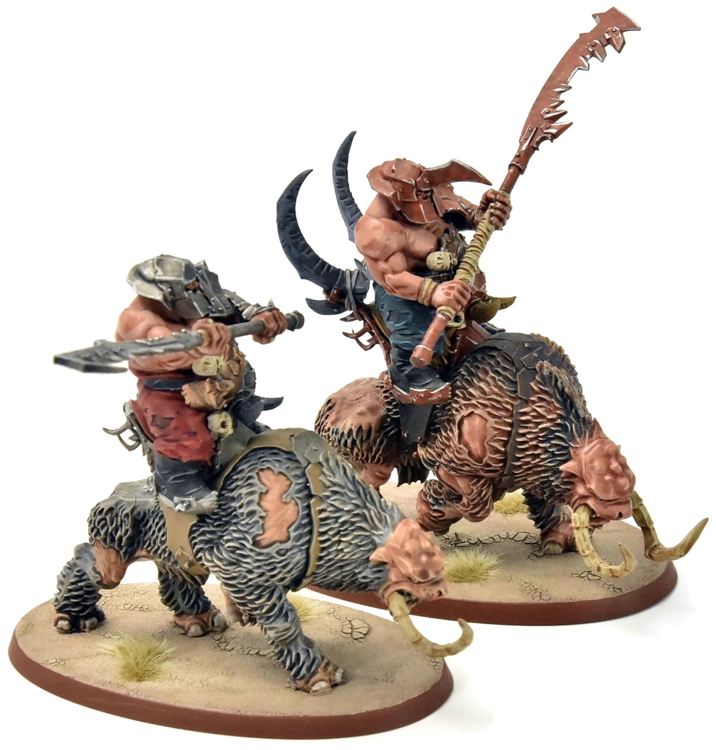 OGOR MAWTRIBES 2 Mournfang Cavalry #1 PRO PAINTED Sigmar