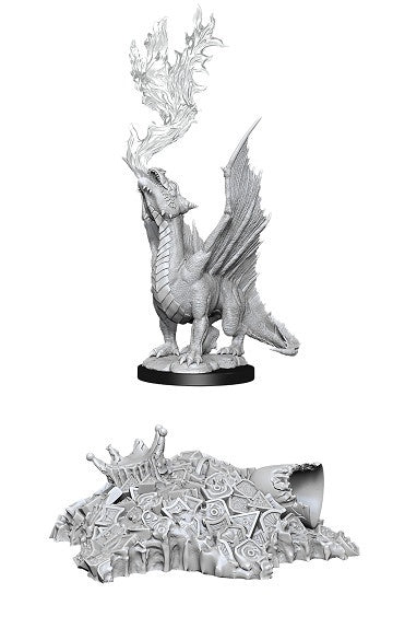 D&D Unpainted Minis Wv11 Gold Dragon Wyrmling