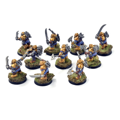 KHARADRON OVERLORDS 10 Arkanaut Company #2 WELL PAINTED Sigmar
