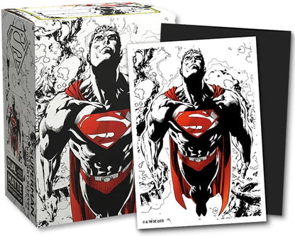 Dragon Shield Sleeves Superman Core Red/white 100ct