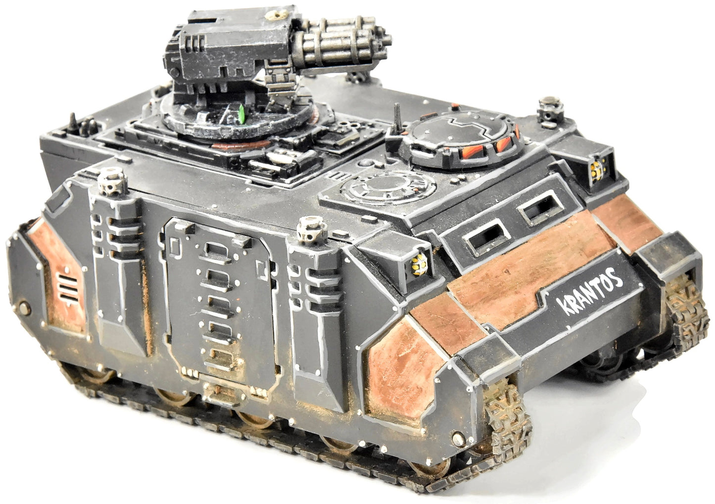 SPACE MARINES Razorback with Twin Assaults Turrets #1 PRO PAINTED 40K