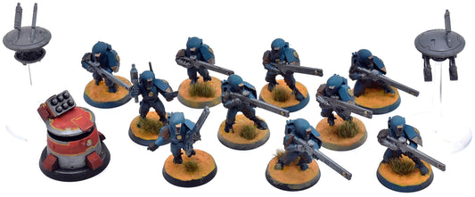 TAU EMPIRE 10 Fire Warriors Strike Team #1 Warhammer 40K 8286