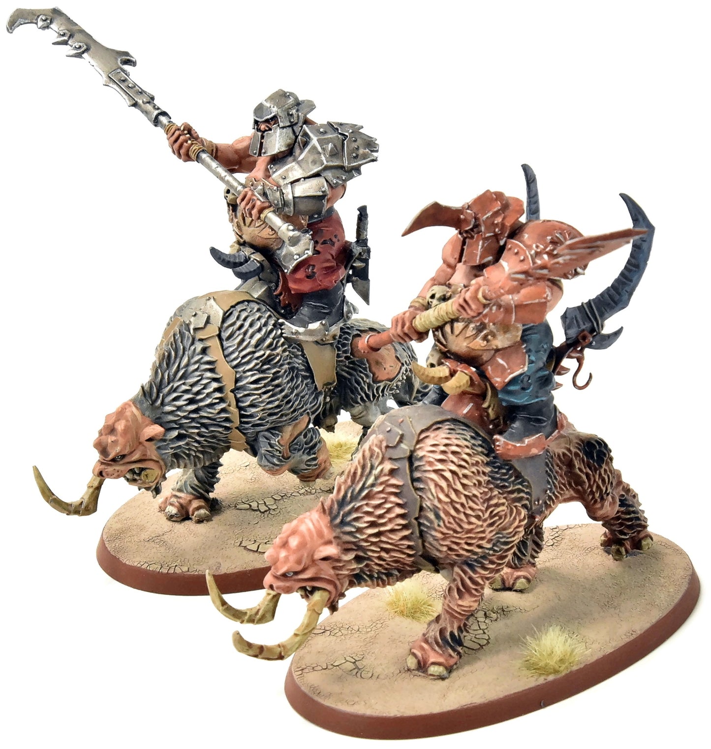OGOR MAWTRIBES 2 Mournfang Cavalry #1 PRO PAINTED Sigmar
