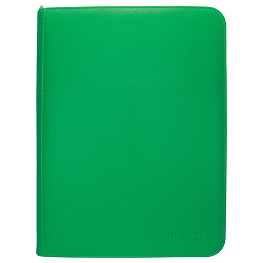 Ultra Pro Zip Binder Pro Vivid 9Pkt Green