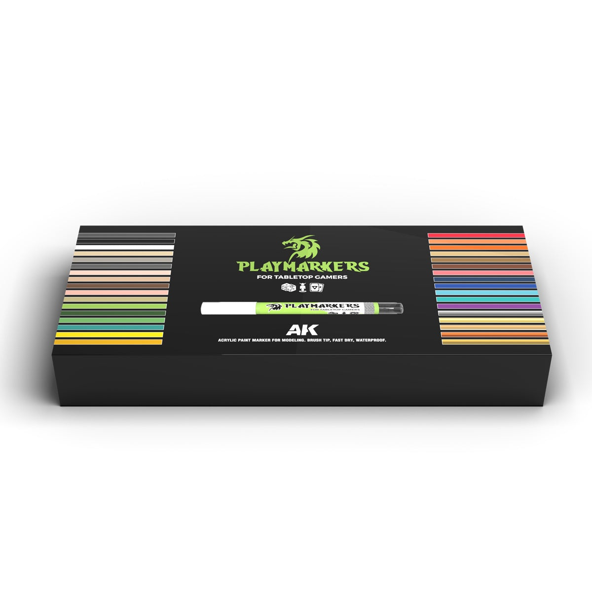 AK Interactive Special Box AK Playmarkers - Full Range 34 Playmarkers