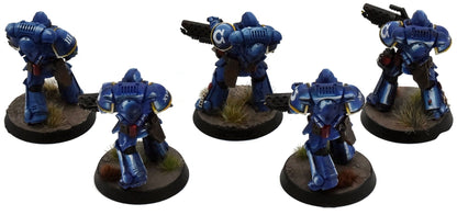 SPACE MARINES 5 Infernus Squad #3 WELL PAINTED Warhammer 40K