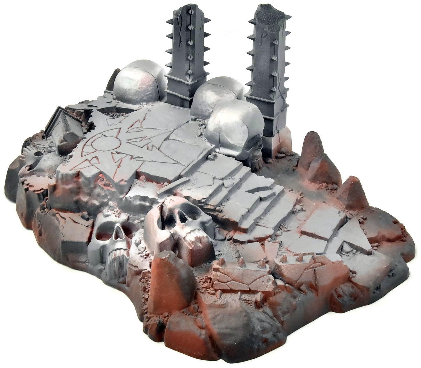 SCENERY Skull Temple #1 WELL PAINTED warhammerSigmar