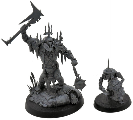 ORRUK WARCLANS Killaboss With Stabgrot #5 Warhammer Sigmar