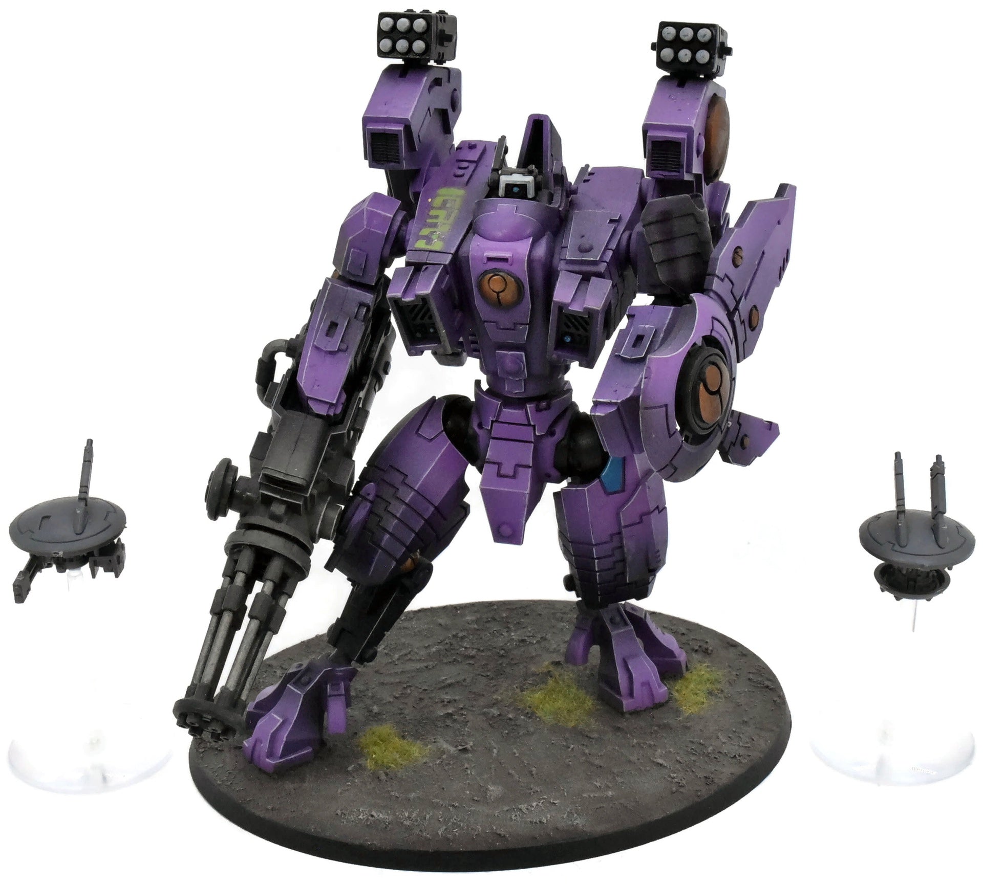 TAU EMPIRE Xv104 Riptide Battlesuit #1 WELL PAINTED Warhammer 40K 5338 ...