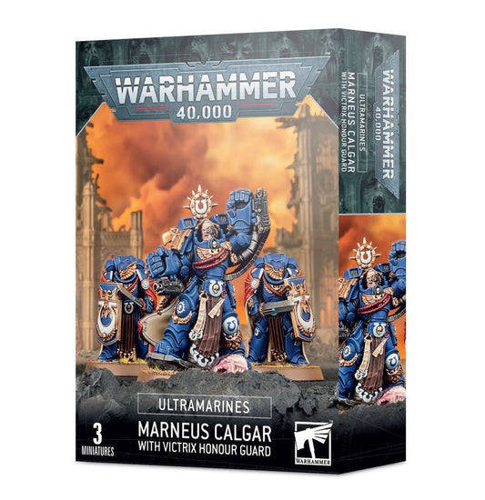 Ultramarines Marneus Calgar With Victrix Honour Guard