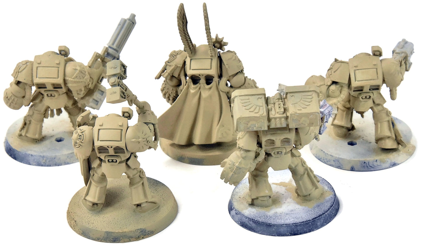 SPACE MARINES 5 Deathwing Terminator Squad #2 Warhammer 40K Terminators