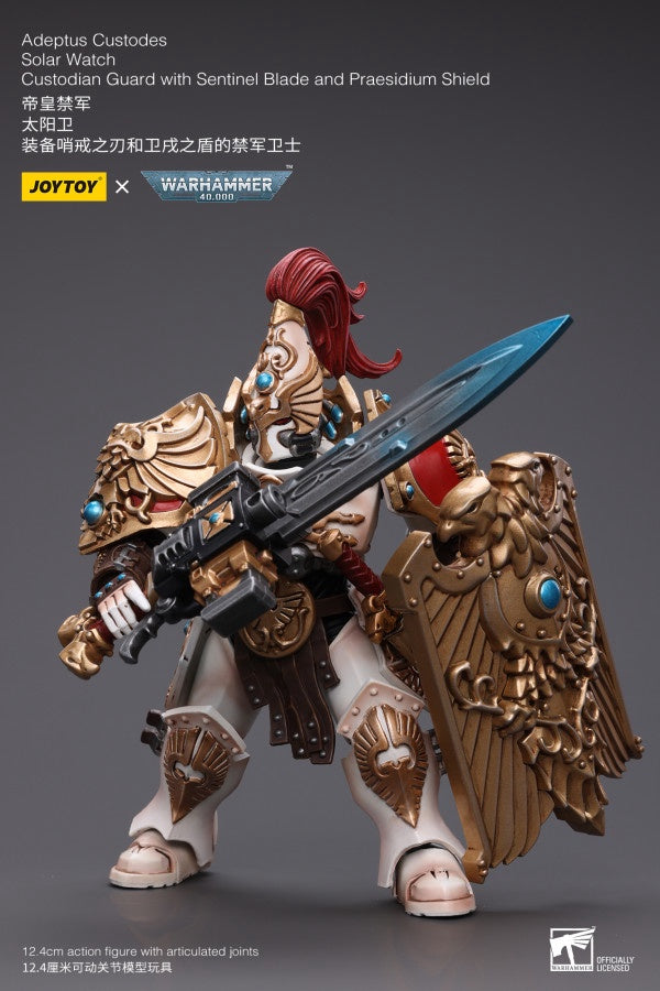 Solar Watch Custodian Guard with Sentinel Blade and Praesidium Shield Joy Toy