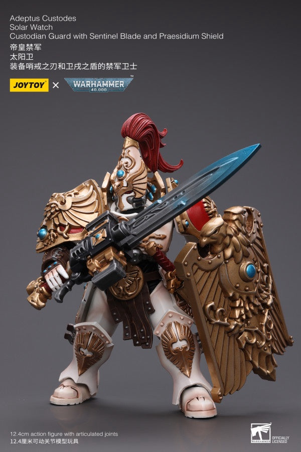 Solar Watch Custodian Guard with Sentinel Blade and Praesidium Shield Joy Toy