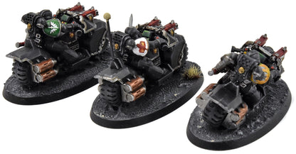 DEATHWATCH 3 Bike Squad #3 WELL PAINTED Warhammer 40K