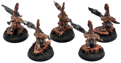 FYRESLAYERS 5 Auric Hearthguard #1 WELL PAINTED Warhammer Sigmar