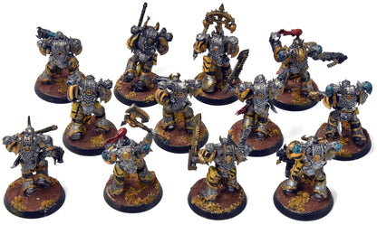 CHAOS SPACE MARINES 12 Chaos Legionnaries #2 Some Converted Warhammer 40K