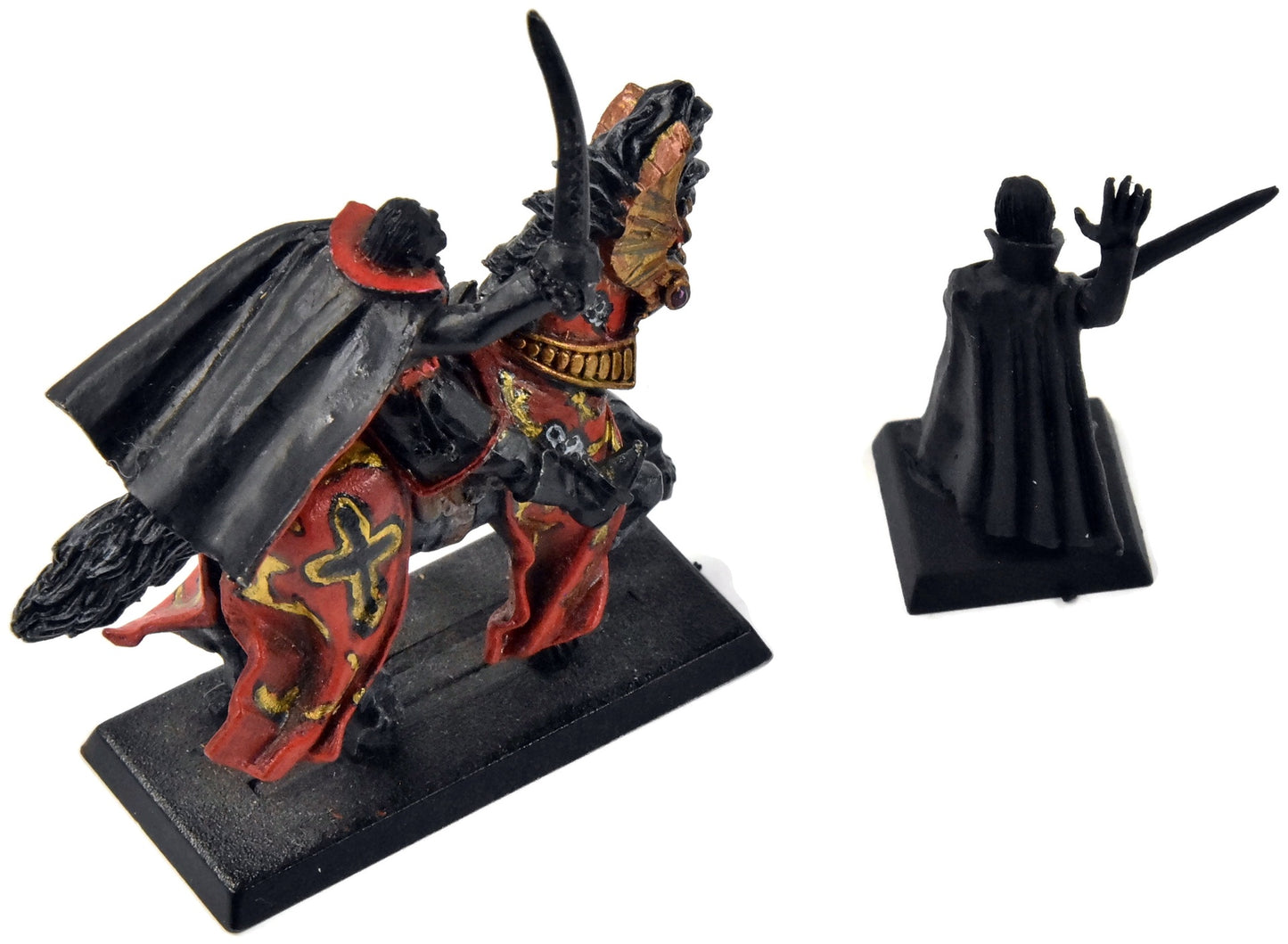 VAMPIRE COUNTS 2 Von Carstein Vampires Mounted and on Foot #1 METAL Old World