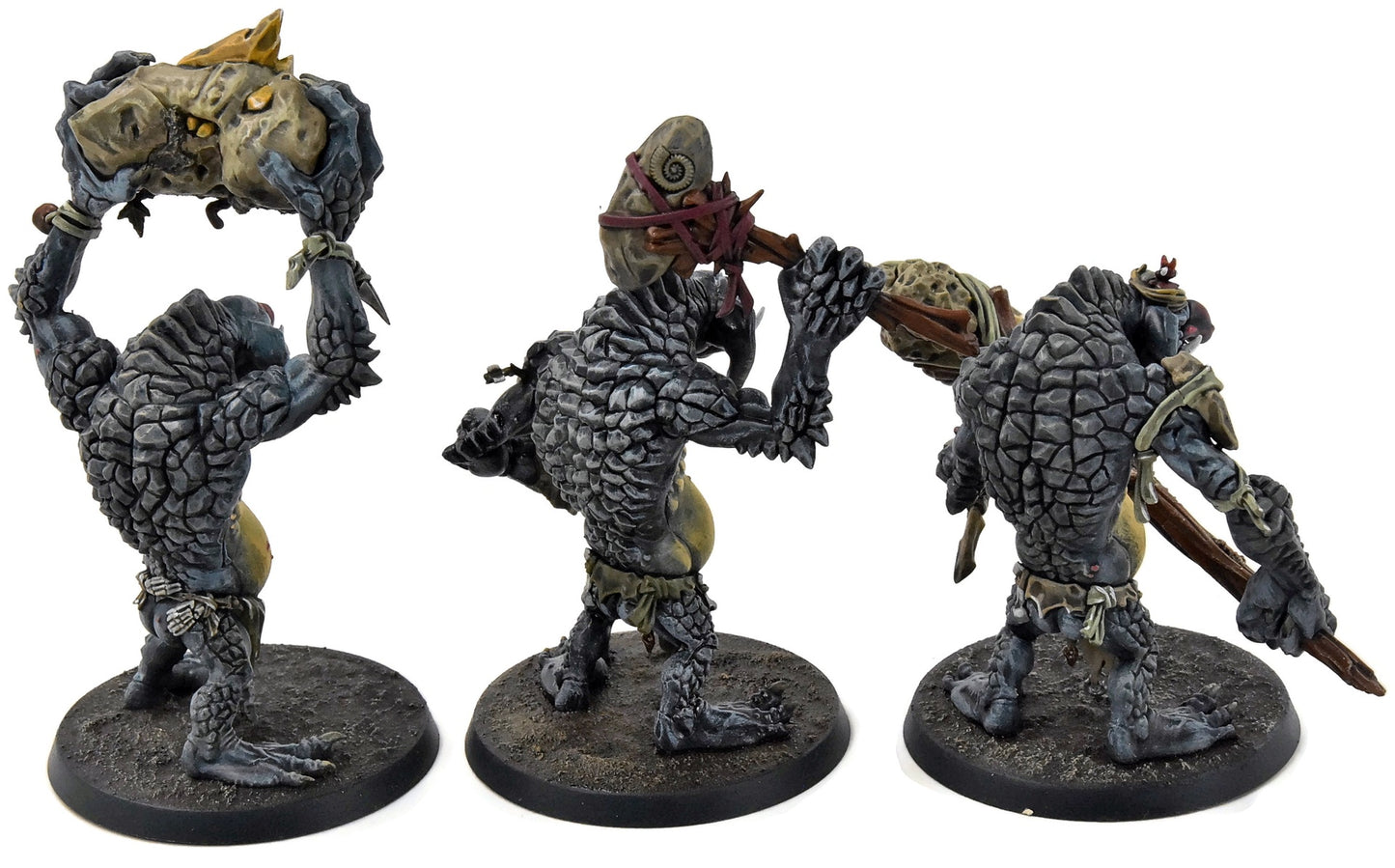 GLOOMSPITE GITZ 3 Rockgut Troggoths #2 WELL PAINTED Sigmar