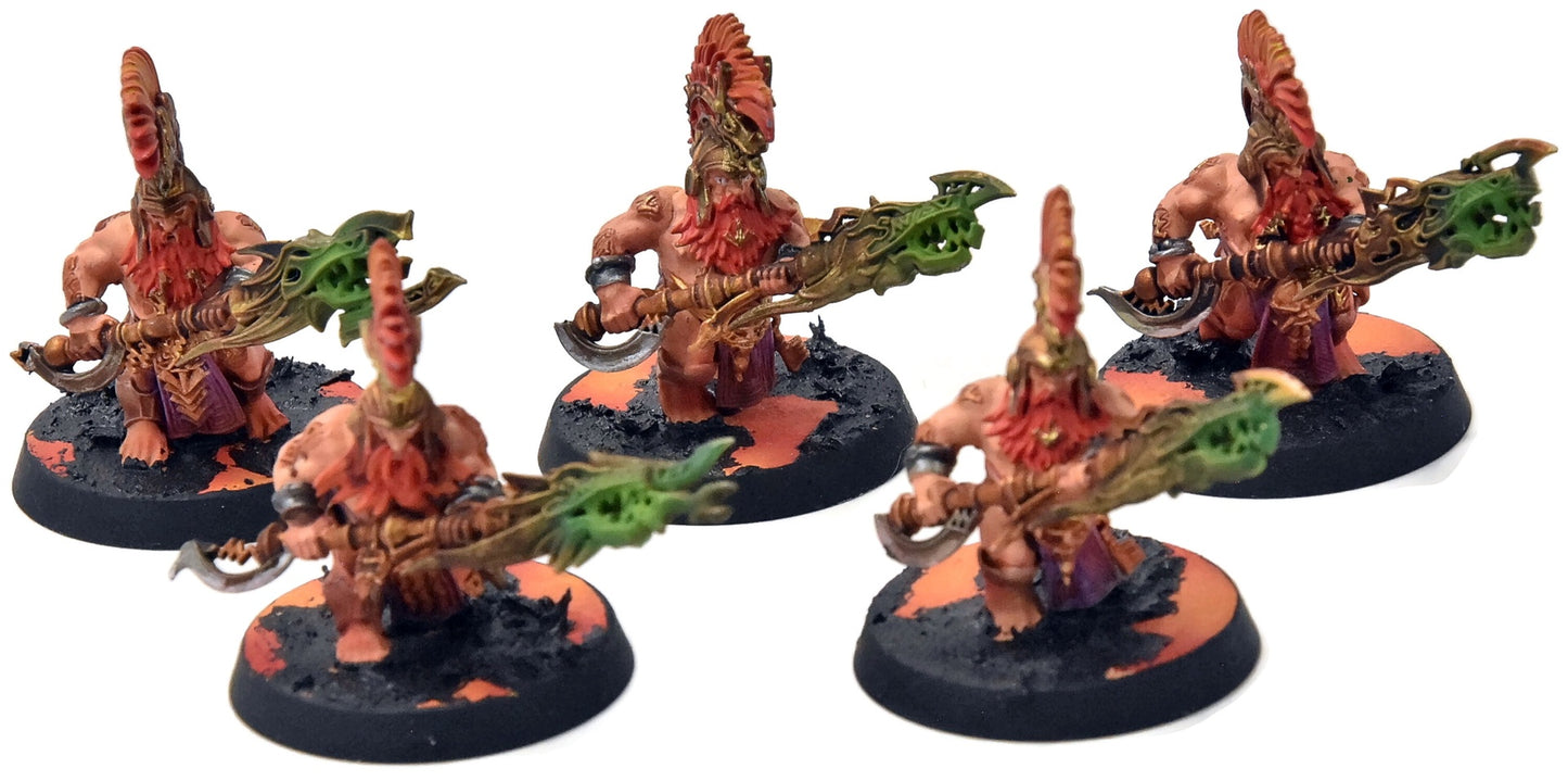 FYRESLAYERS 5 Auric Hearthguard #1 WELL PAINTED  Sigmar