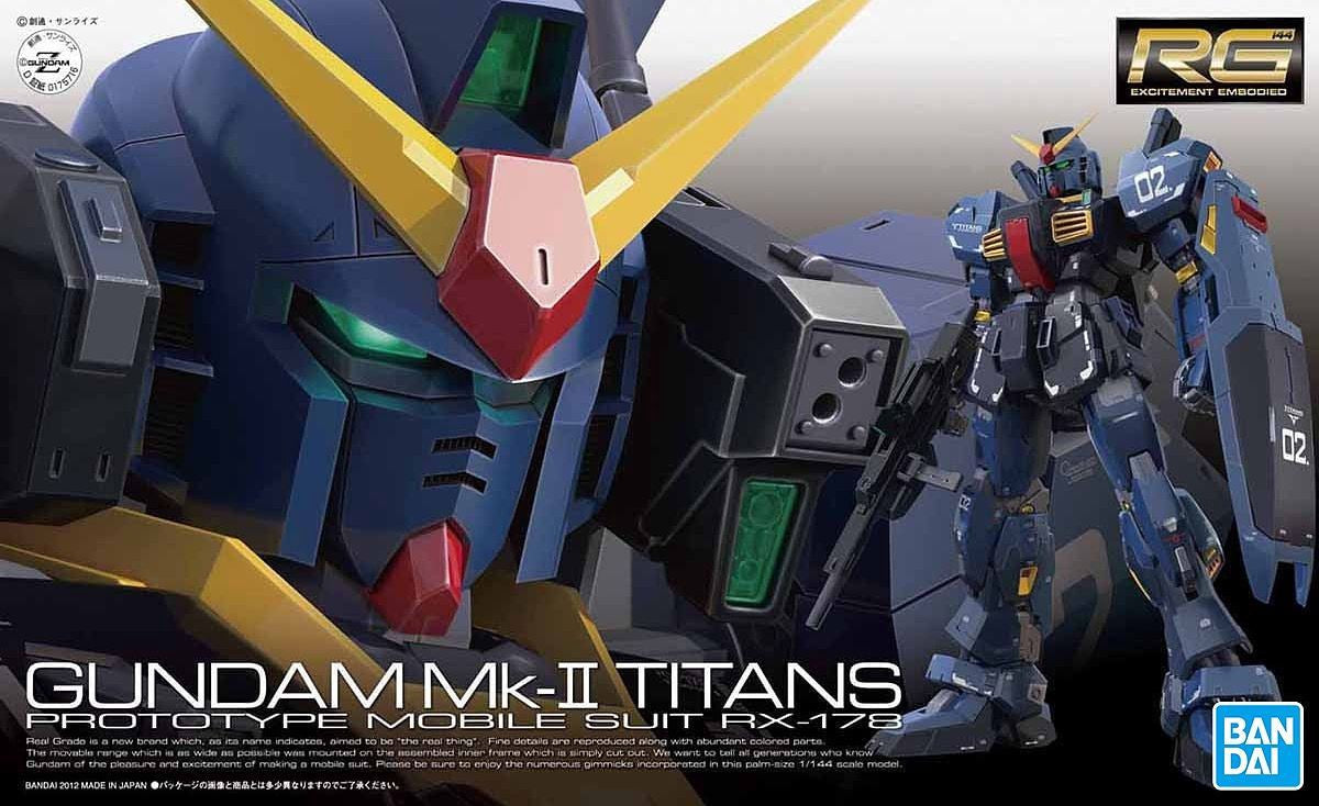 Bandai RG #07 1/144 RX-178 Gundam MK-II (Titans)