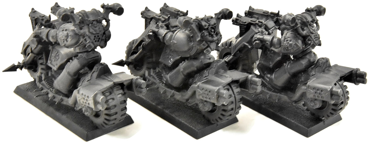 CHAOS SPACE MARINES 3 Bikers #1 Warhammer 40K 9599