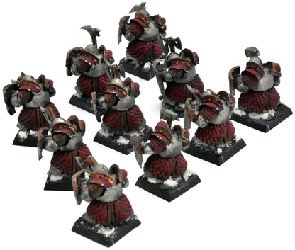 CHAOS DWARFS 10 INFERNAL GUARD #2 FORGE WORLD WELL PAINTED