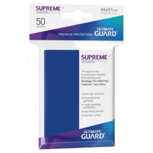 Ultimate Guard Sleeves Supreme Ux Blue 50Ct