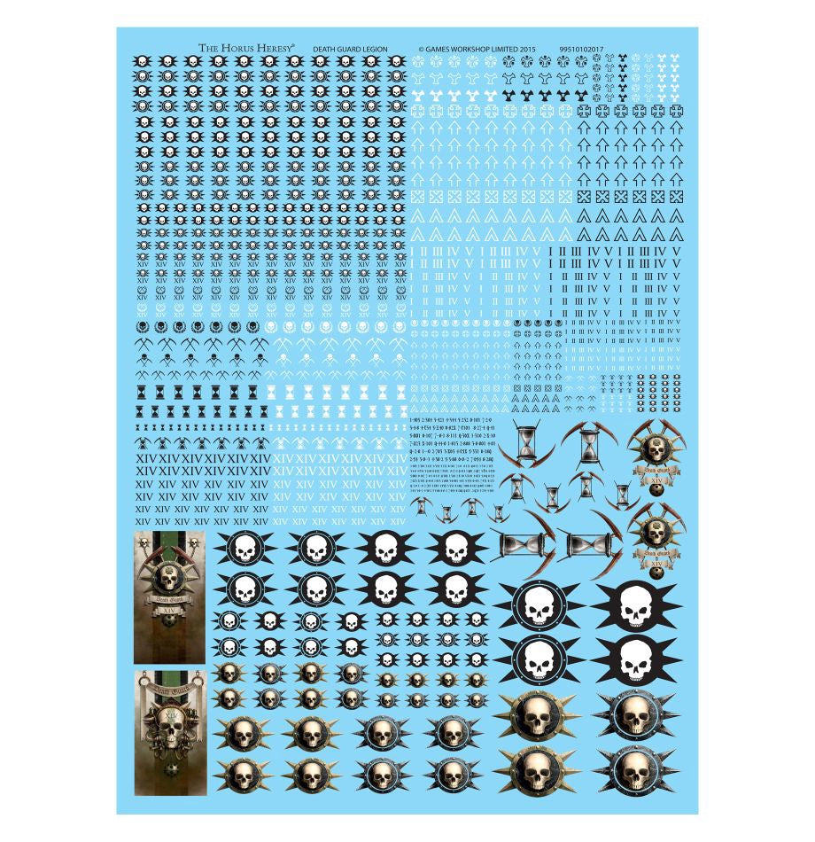 forge world death guard legion transfer sheet