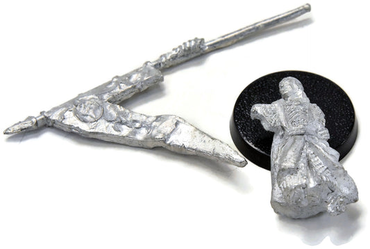 MIDDLE-EARTH Noble Elf Banner Bearer 3rd party #1 METAL LOTR
