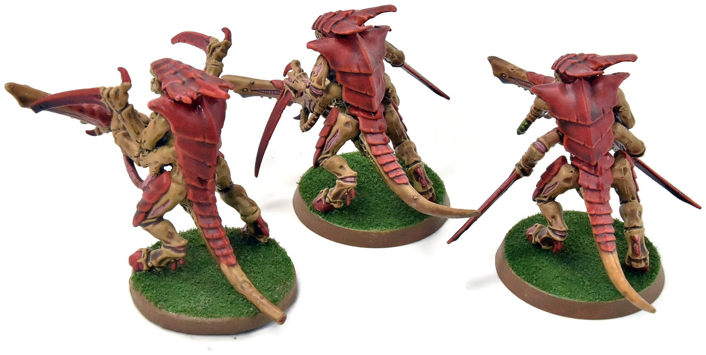 TYRANIDS 3 Warriors #2 Warhammer 40K WELL PAINTED