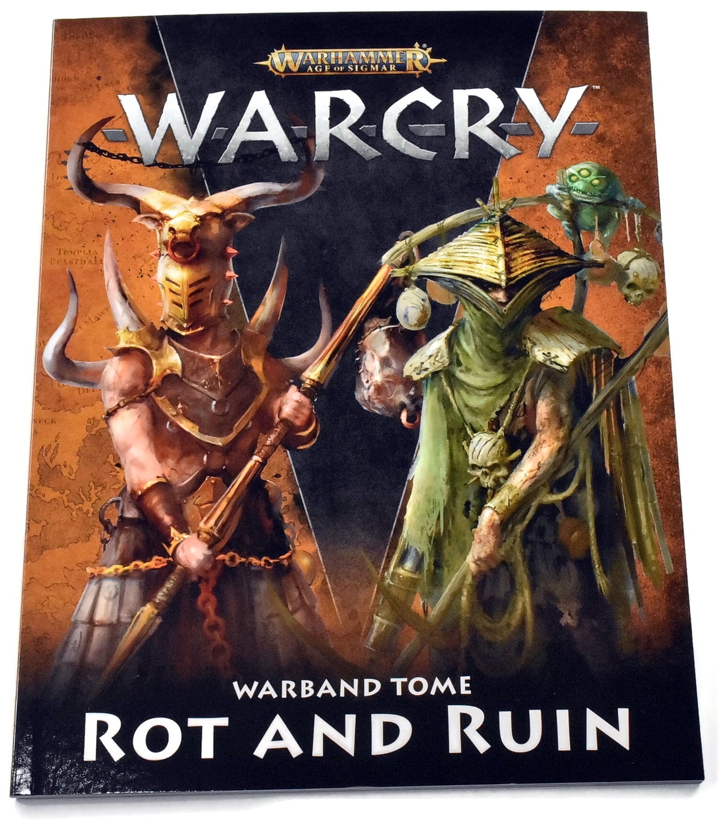 WARCRY Warband Tome Rot And Ruin Used Very Good Condition