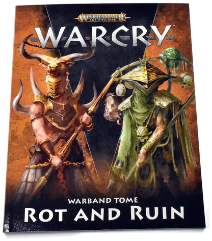 WARCRY Warband Tome Rot And Ruin Used Very Good Condition