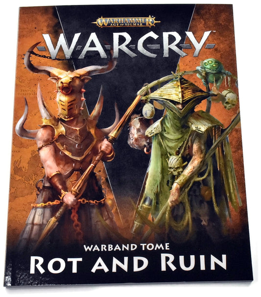 WARCRY Warband Tome Rot And Ruin Used Very Good Condition