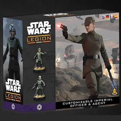 Star Wars: Legion: Customizable Imperial Officer & Agent (ML)