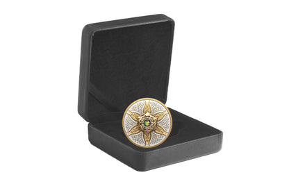 Dancing Ammolite: Elements of Nature - Earth – Fine Silver Coin