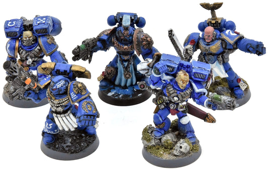 SPACE MARINES 5 Various Marines #1 METAL parts Warhammer 40K