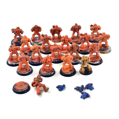SPACE MARINES 20 Tactical Marines #2 bad condition